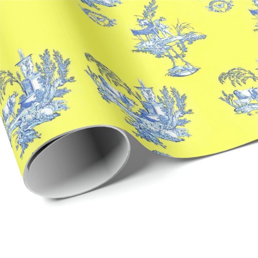 Toile de Jouy Wrapping Paper Cadeaupapier (Rol Hoek)