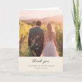 Toile de Romance Wedding Bedankkaart (Voorkant)