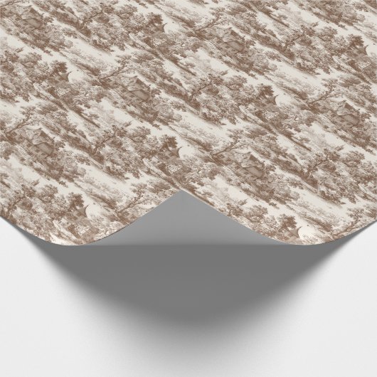 Toile de Romance Wedding Cadeaupapier (Hoek)