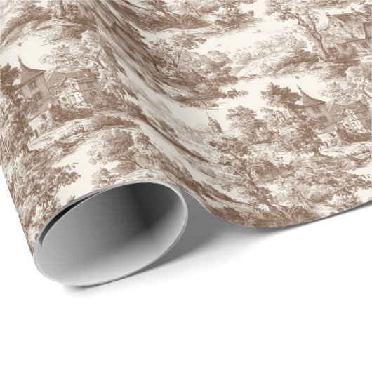 Toile de Romance Wedding Cadeaupapier (Rol Hoek)