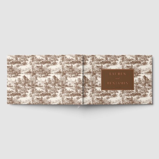 Toile de Romance Wedding Gastenboek (Volledig)