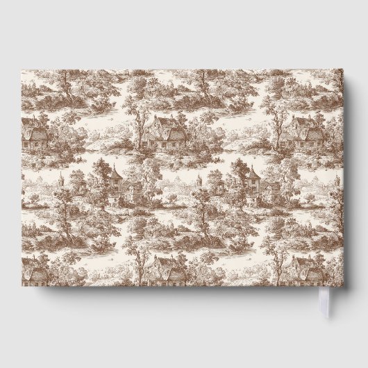 Toile de Romance Wedding Gastenboek (Achterkant)