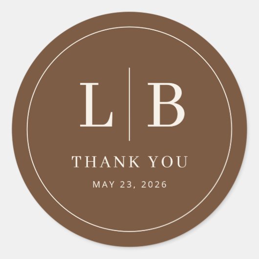 Toile de Romance Wedding Ronde Sticker (Voorkant)