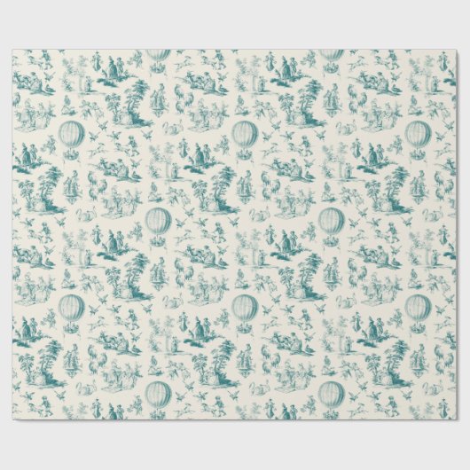 Toile du jouy cadeaupapier (Vlak)