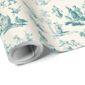 Toile du jouy wrapping paper cadeaupapier (Rol Hoek)