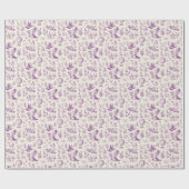 Toile du jouy wrapping paper cadeaupapier (Vlak)