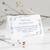 Toile Elegant  Vrijgezellenfeest bedankt Kaart