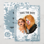 Toile Halloween Sla de datum Foto Kaart (Voorkant / Achterkant)