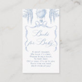 Toile heteluchtballon boeg Boeken voor baby ticket Informatiekaartje (Voorkant)