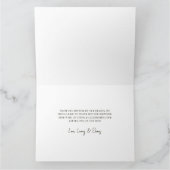 Toile Lemon Branch Dank u kaart (Binnen)