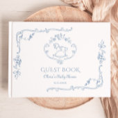 Toile  lijst Chinoiserie Baby shower Gastenboek