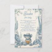 Toile Little Cowboy Teddy Bear Boeken voor Baby ka Kaart (Voorkant)