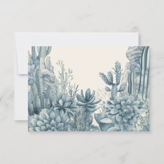 Toile Little Cowboy Teddy Bear Luier Raffle Kaart (Achterkant)