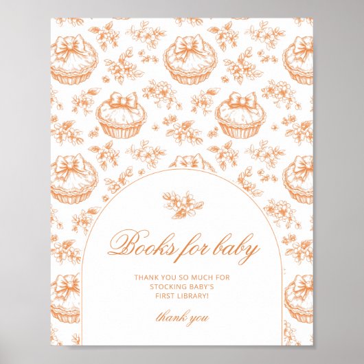 Toile Little Cutie genderneutraal Boeken voor baby Poster (Voorkant)