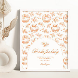 Toile Little Cutie genderneutraal Boeken voor baby Poster