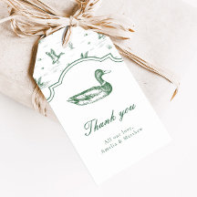 Toile Mallard-eend neutrale baby shower favoriet