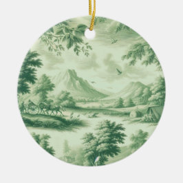 Toile Nostalgic Charm Scenic  Keramisch Ornament