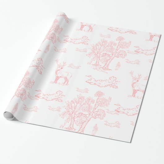 Toile paper cadeaupapier (Uitgerold)