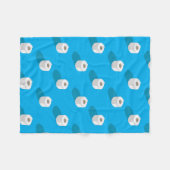 Toile Paper Shortage Funny Fleece Deken (Voorkant (Horizontaal))