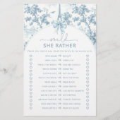 Toile Parijse Zou ze liever vrijgezellenfeest spel (Voorkant)