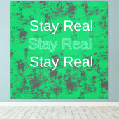 Toile pees canvas afdruk (Insitu (Houten vloer))