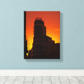 Toile pees canvas afdruk (Insitu (Houten vloer))