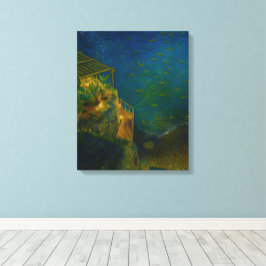 Toile pees canvas afdruk