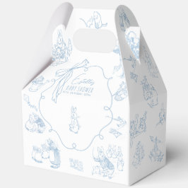 Toile Peter the Rabbit Beatrix Baby Shower Bedankdoosjes