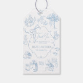 Toile Peter the Rabbit Beatrix Baby Shower Cadeaulabel (Voorkant)