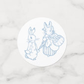 Toile Peter the Rabbit Beatrix Baby Shower Confetti (Kleine voorkant)