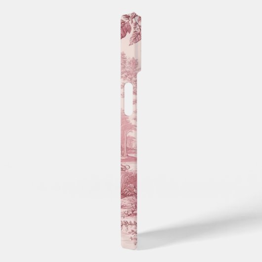 Toile Pink Case-Mate iPhone Case (Achterkant / Rechts)