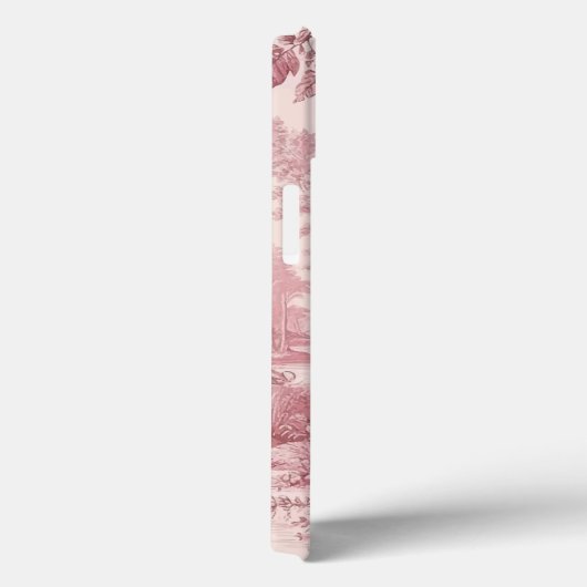 Toile Pink Case-Mate iPhone Case (Achterkant / Rechts)