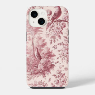 Toile Pink  iPhone 14 Hoesje