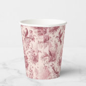 Toile Pink Papieren Bekers (Rechts)
