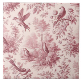 Toile Pink Tegeltje