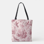 Toile Pink  Tote Bag (Achterkant)