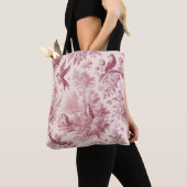 Toile Pink  Tote Bag (Dichtbij)