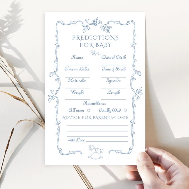 Toile Rocking horse Baby Voorspellingen en advies (Creator heeft geüpload)