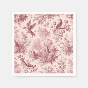 Toile Roze  Papier servet