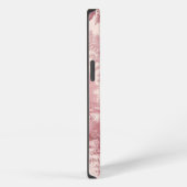 Toile Roze Vintage iPhone Hoesje (Rechterkant)