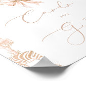 Toile Safari dieren Boho Kaarten en geschenken Poster (Hoek)