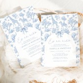 Toile Safari Es un niño Spaans baby shower Kaart