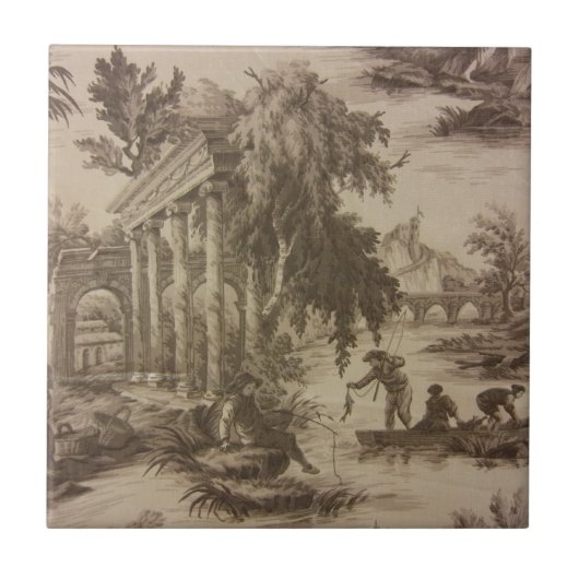 Toile Scene Tegeltje (Voorkant)