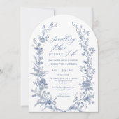 Toile Something Blue Vrijgezellenfeest Arch Kaart (Voorkant)