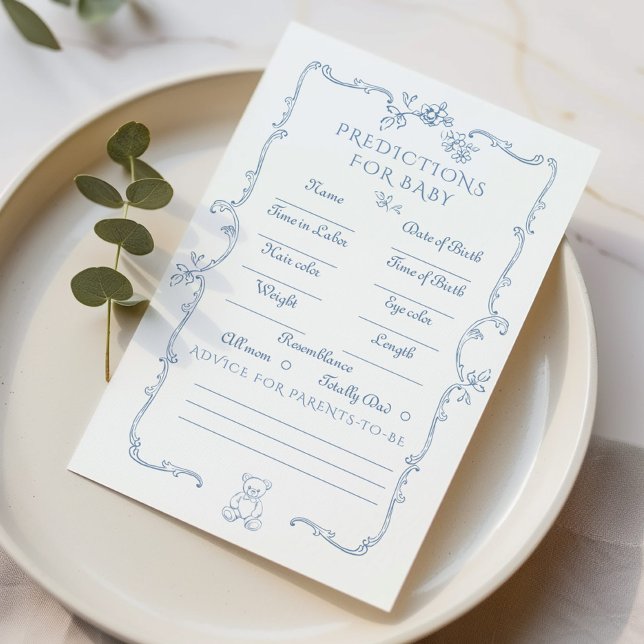 Toile Teddybeer Baby Voorspellingen en advies (Creator heeft geüpload)