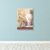 Toile Vase Print (Insitu (Houten vloer))