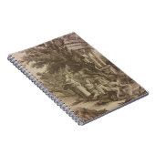 Toile - Wash Day aan de rivier Notitieboek (Rechterzijde)