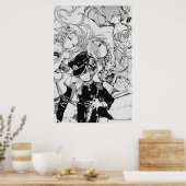 Toilet Bound Hanako Manga Art Poster (Keuken)