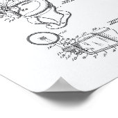 Toilet Bowl 1936 Whitepaper over octrooien Poster (Hoek)