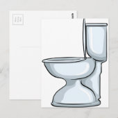 Toilet Briefkaart (Voorkant / Achterkant)